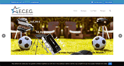 Desktop Screenshot of eceg.fr