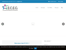 Tablet Screenshot of eceg.fr